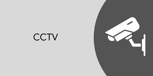 CCTV on buses button